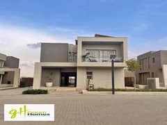 Townhouse with area 224m for sale best location in Palm Hills New Cairo