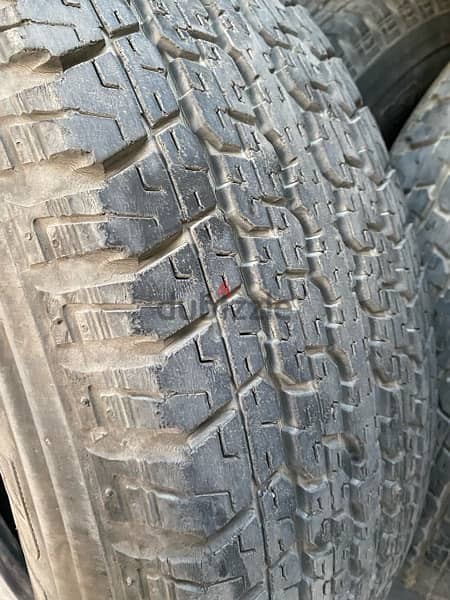 ٤ فرد كوتش تيوتا فورتشنر  Bridgestone  Dueler H/T  265/65/R17  112S 4