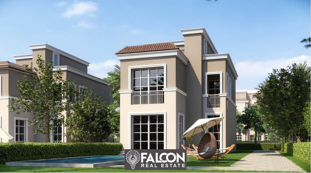 Villa Stand Alone ( 250m + Garden 185m ) In The Butter Fly Mostakbal City 1