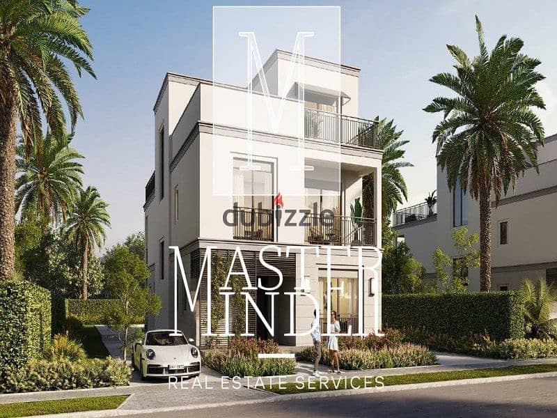 Fully finished Town House For Sale with Installments till 2026 in Belle Vie 2