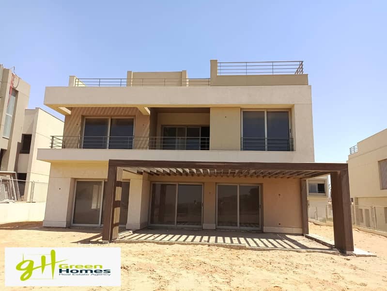 Standalone Villa 255m the best location in Palm Hills New Cairo 1