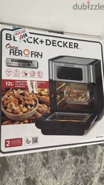 air fryer black and decker 1500 wat 12 Liter 0