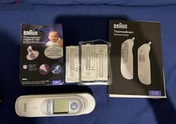 Braun thermoscan ear thermometer