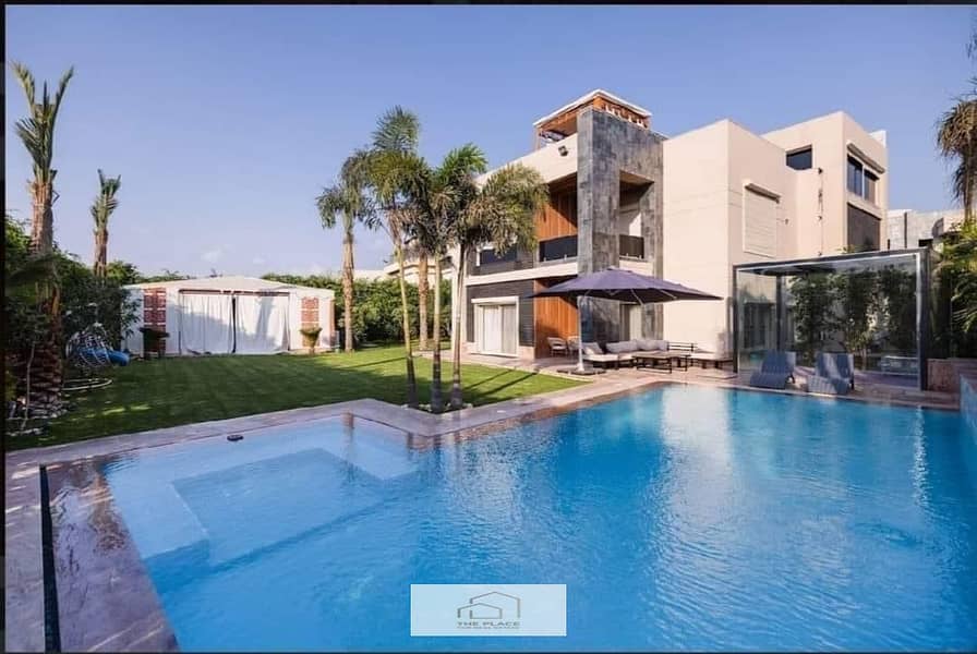 Villa for sale in the karma 4 compound with brushes and devices + swimming pool + jacuzzi 3