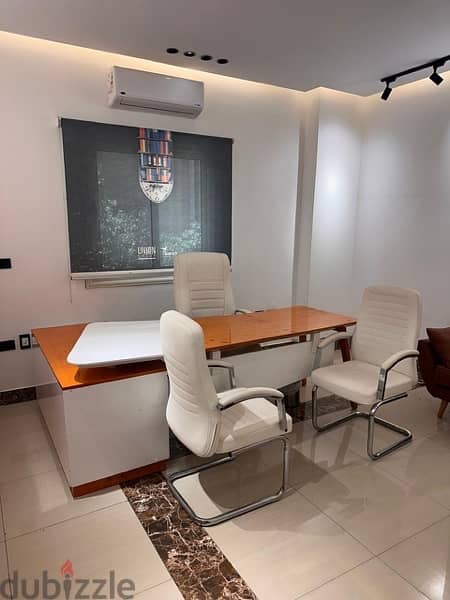 luxery chic office for rent - مكتب فخم شيك اداري الايجار بالتجمع الاول 5