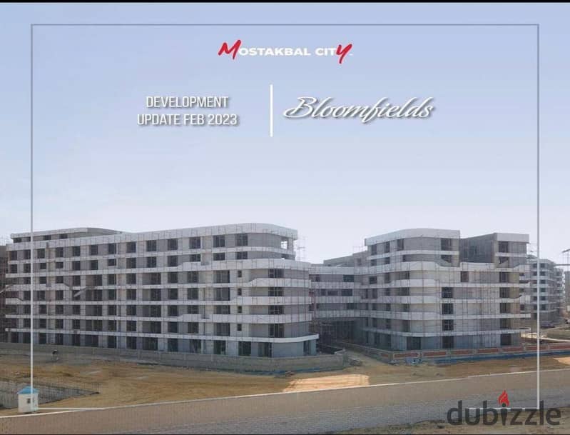 Apartment for sale 153 m2, fully finished, 5% down payment and installments over 10 years, delivery 2025, Mostakbal City, Bloomfields Compound 13