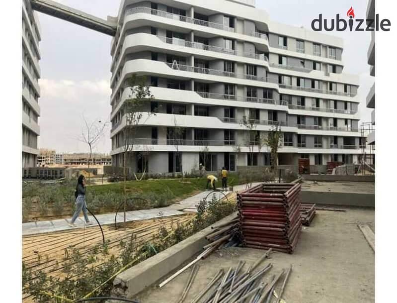 Apartment for sale 153 m2, fully finished, 5% down payment and installments over 10 years, delivery 2025, Mostakbal City, Bloomfields Compound 15