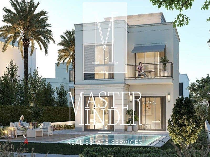 Fully finished Villa in prime location  For Sale with Installments till 2030 in Belle Vie 11