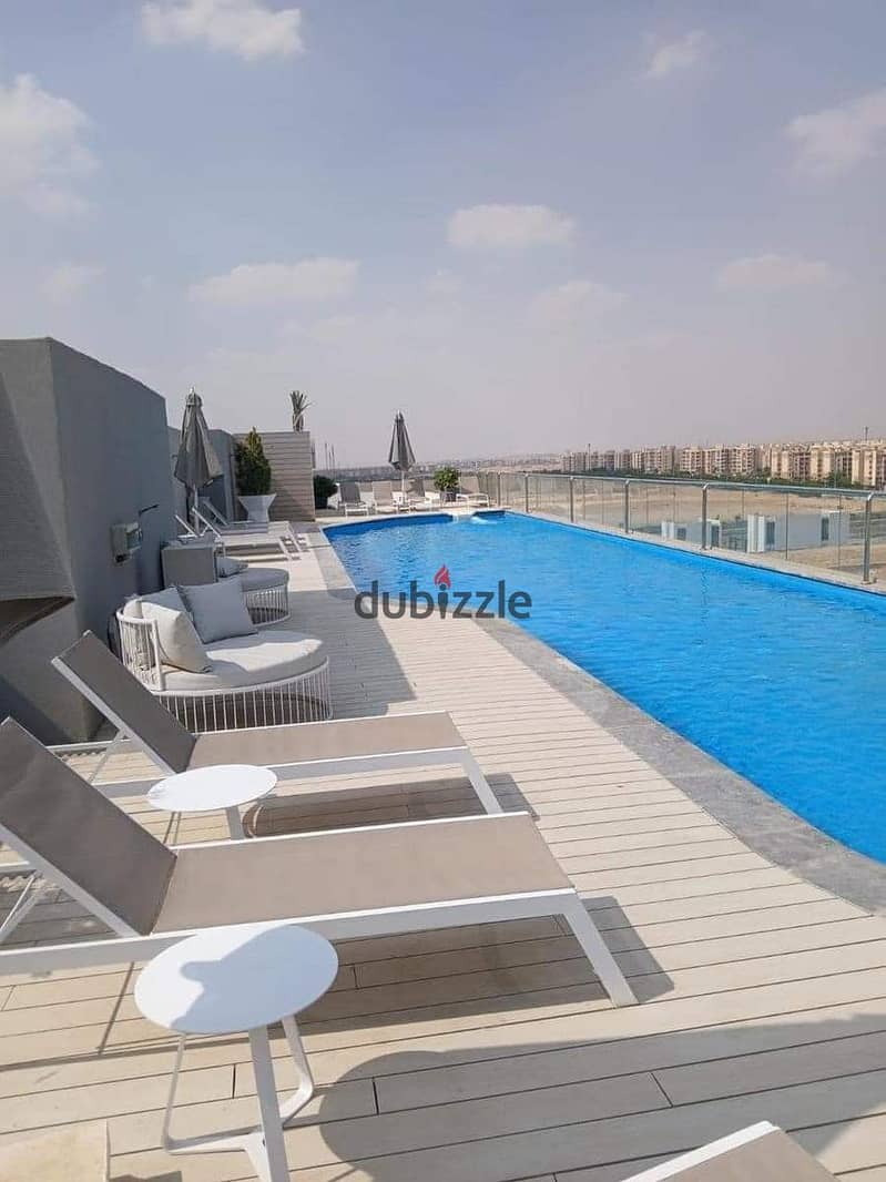 For sale for 73 hours, a 163-square-meter apartment, 3 rooms, hotel finishing, delivery in 2025, 5% down payment, 10-year installments, next to Madina 3