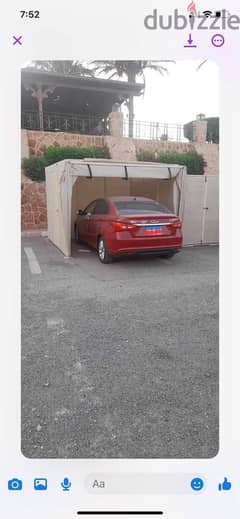 Parking tent تنده خارجيه للسياره