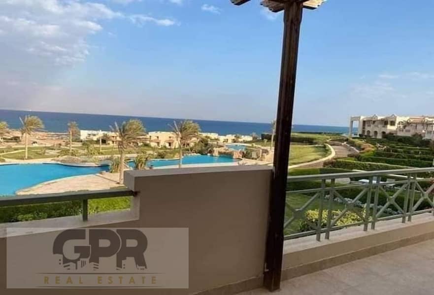 شالية للبيع بخـصم خــاص عالبحر بانوراما سي فىو فى قرية تلال العين السخنة Chalet special location on sea for sale in Telal Village, Ain Sokhna 6