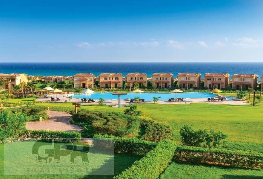 شالية للبيع بخـصم خــاص عالبحر بانوراما سي فىو فى قرية تلال العين السخنة Chalet special location on sea for sale in Telal Village, Ain Sokhna 7