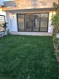 duplex  with Garden for sale  in  a full-service compound with an excellent payment plan with a discount for a limited period Bamies open view