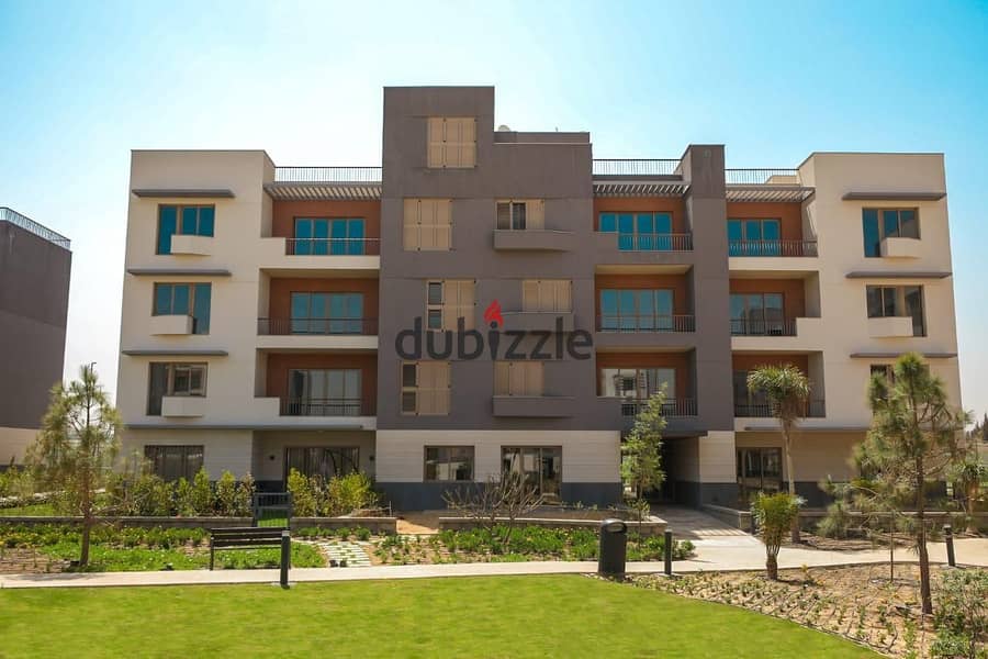 For sale, an apartment of 163 m, Courtyard Centers Compound, next to Mall of Arabia 2