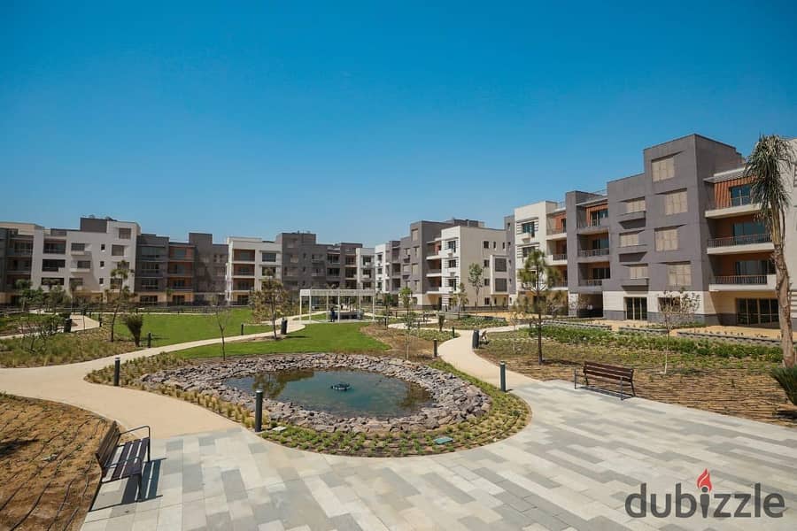 For sale, an apartment of 163 m, Courtyard Centers Compound, next to Mall of Arabia 3