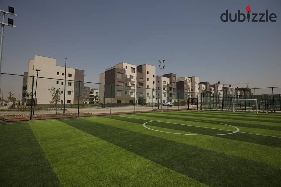 For sale, an apartment of 163 m, Courtyard Centers Compound, next to Mall of Arabia 6