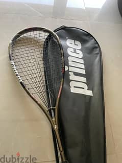 prince airstick 130 squash racket