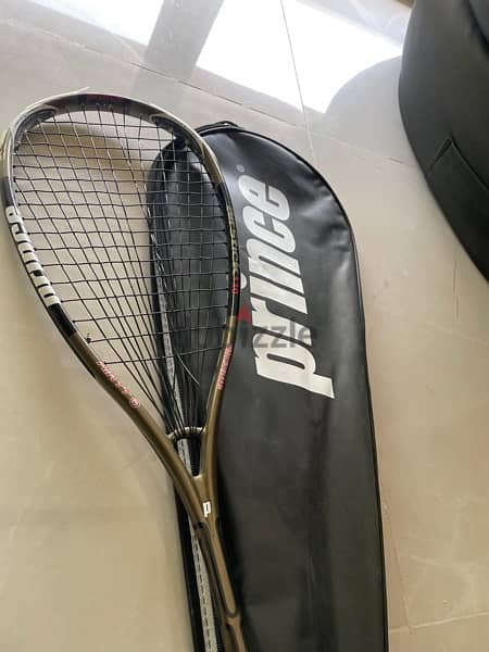 prince airstick 130 squash racket 2