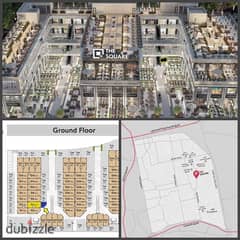 Own your commercial store in the strongest mall currently implemented in Shorouk City on Al-Hurriya Road, next to Carrefour and Wataniya Gas Mall (Tha