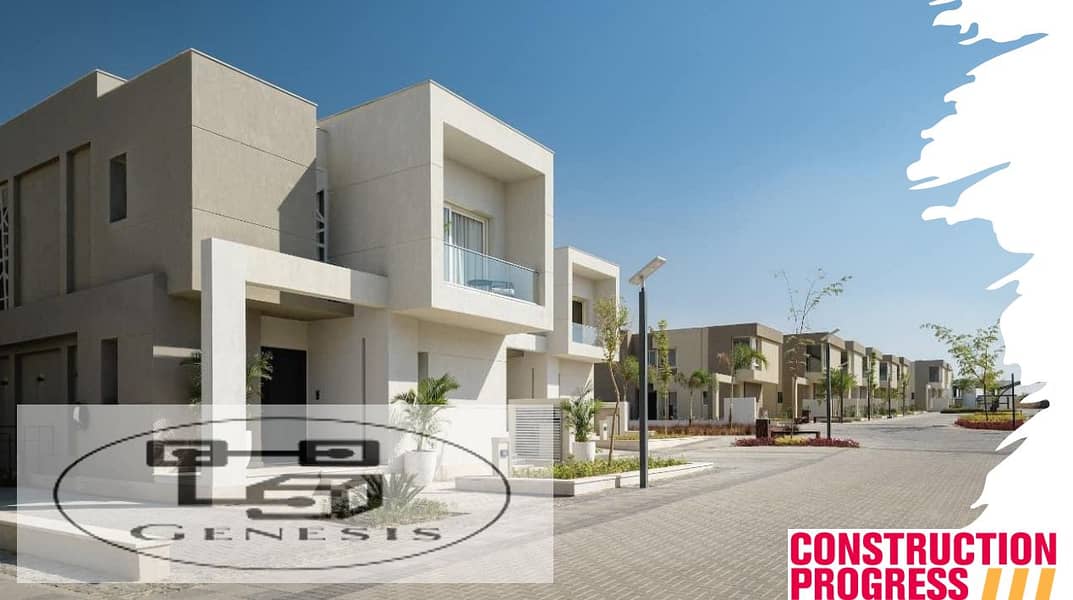 Apartment for sale, immediate delivery, 3 rooms, luxurious finishing, from Palm Hills, in Badya Palm Hills 6th of October Compound 5