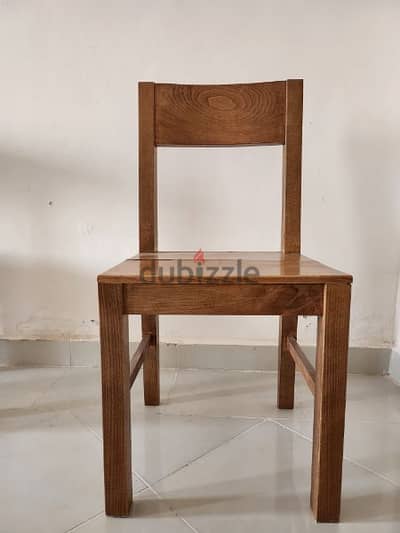 كراسي سفرة زان أحمر عمولة