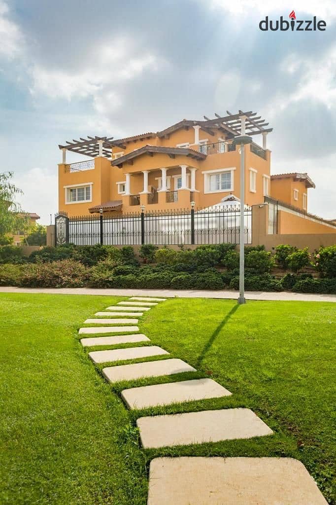 ٍStandalone villa fully finished Ready to Move in Hyde Park Compound, Fifth Settlement, with a distinctive view on Central Park 0