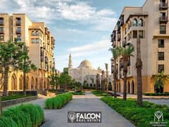 ((Ready for occupancy and delivery)) A fully finished apartment with a minimum down payment and the rest in installments in Arabesque Compound