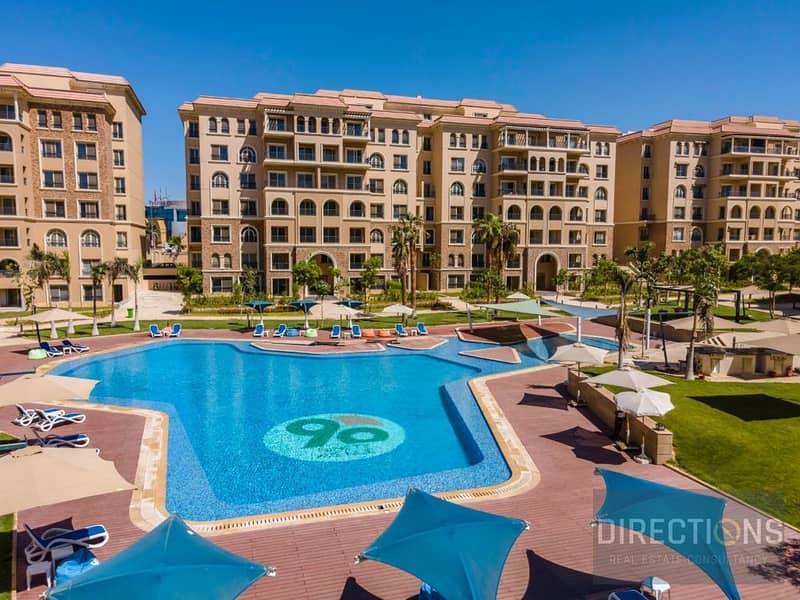 Fully Finished apartment for sale in | 90 Avenue | New cairo for sale beside AUC Directly with pool view near delivery beside Point 90 direct on 90th 10