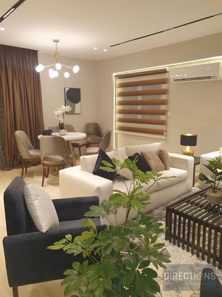 Ready to move apartment in | IL Patio Oro | from La Vista - | New Cairo for Sale | With a 25% down payment after the American University (AUC) 1