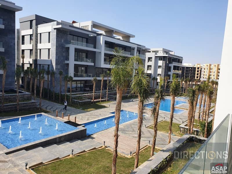 Ready to move apartment in | IL Patio Oro | from La Vista - | New Cairo for Sale | With a 25% down payment after the American University (AUC) 6