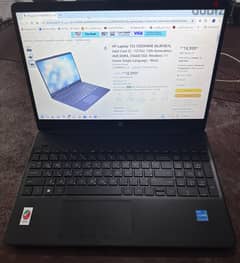 Used HP Laptop like new with box