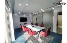 For rent administrative office 512m with finishing, furniture and air conditioning in Sheikh Zayed