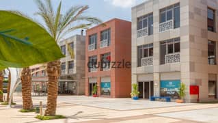 For sale, an office of 81m, fully finished, Courtyard Mall, Sheikh Zayed, immediate delivery