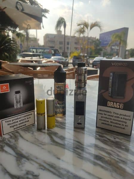 vape فيب drag3 Zeus tank 1