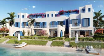 Townhouse Villa for sale finished in Naia Bay North Coast in Ras El Hekma Bay with Private Beach for Villa with 10% Down Payment