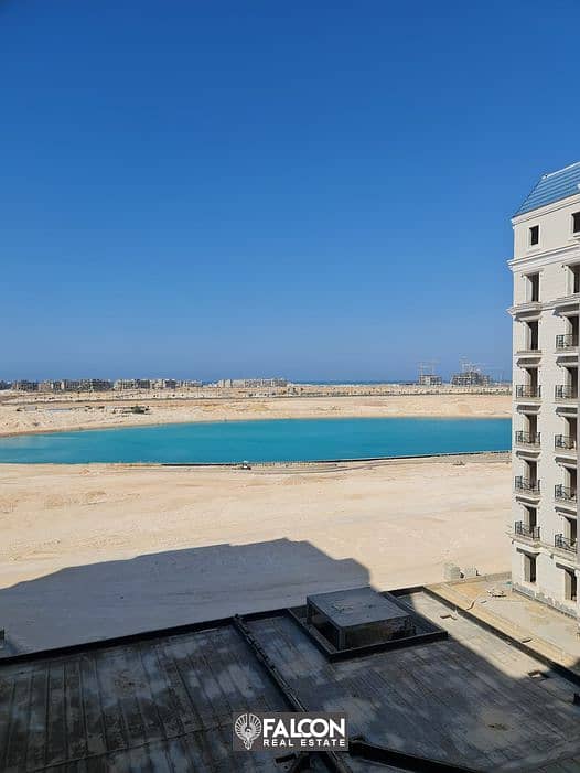 Apartment ready for viewing, 158 square meter apartment with a direct lagoon view on El Alamein Lake, with facilities up to 12 years 16