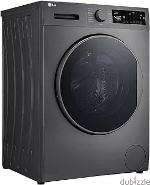 LG 9kg Black (‏ F4R5VYG2E ) غسالة ال جي ٩ كجم سوداء 2