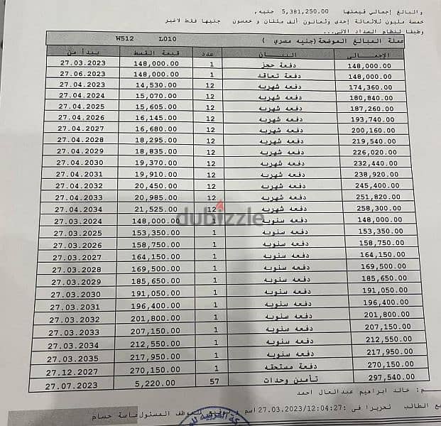 شقه للبيع في مدينتي B14 مساحة 116 م  فيو جاردن و اقساط لمدة 12 سنه 1