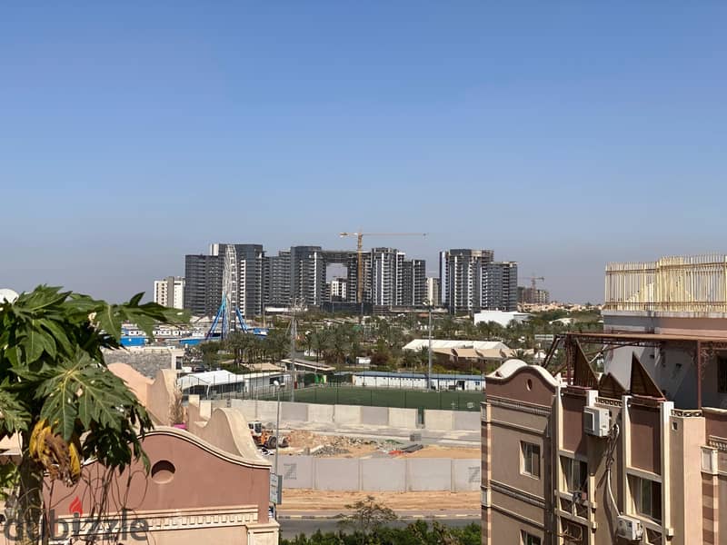 Finished penthouse for sale in Continental Gardens Compound, Sheikh Zayed, with a distinctive view 16