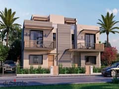 Apartment 160 meters for sale in Garden Lakes Compound in the heart of October Zayed, in front of Mall of Egypt | Direct view of the lagoon