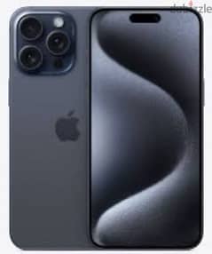 iPhone 15 pro max blue 265 آيفون ١٥ بروماكس ٢٥٦