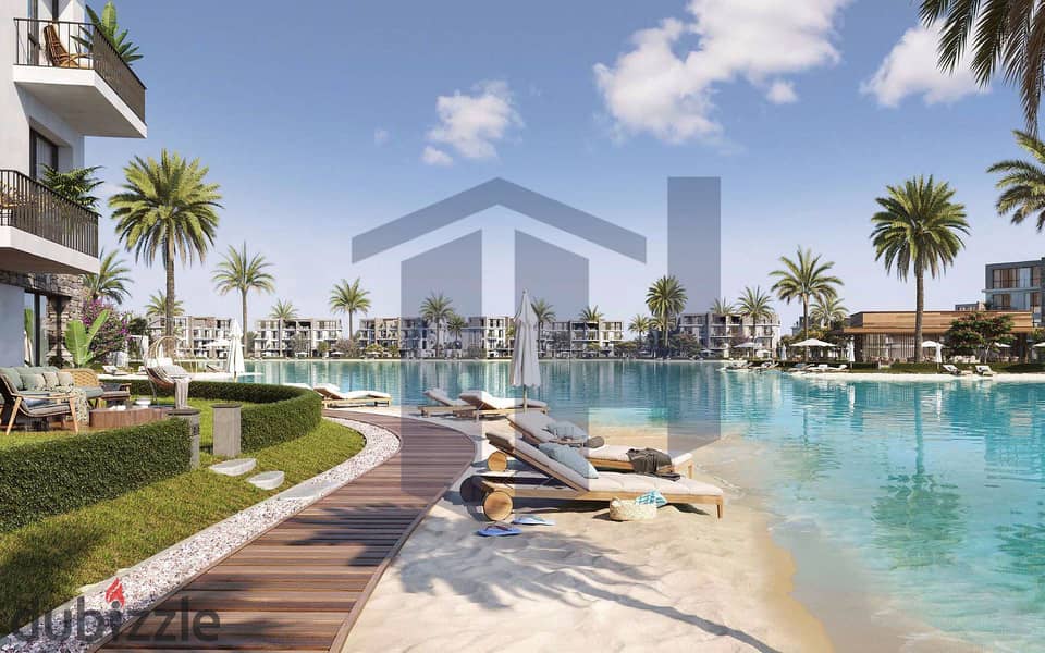 Upper chalet for resale 175m + roof 89m (Silver Sands) Sidi Haneesh 3