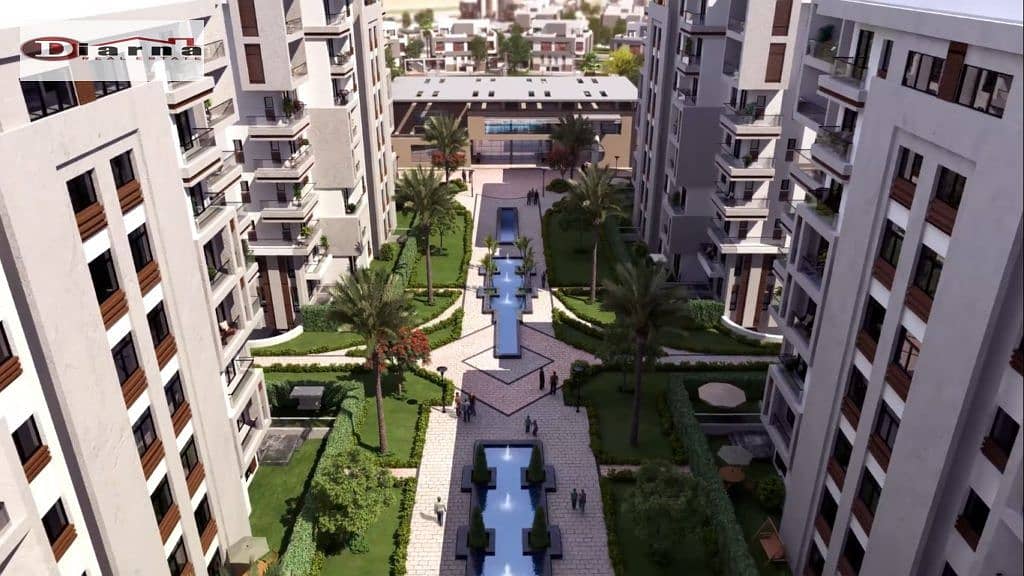 Resale Apartment one Year delivery, for sale in Bleu Vert Compound, installments over 7 years 6