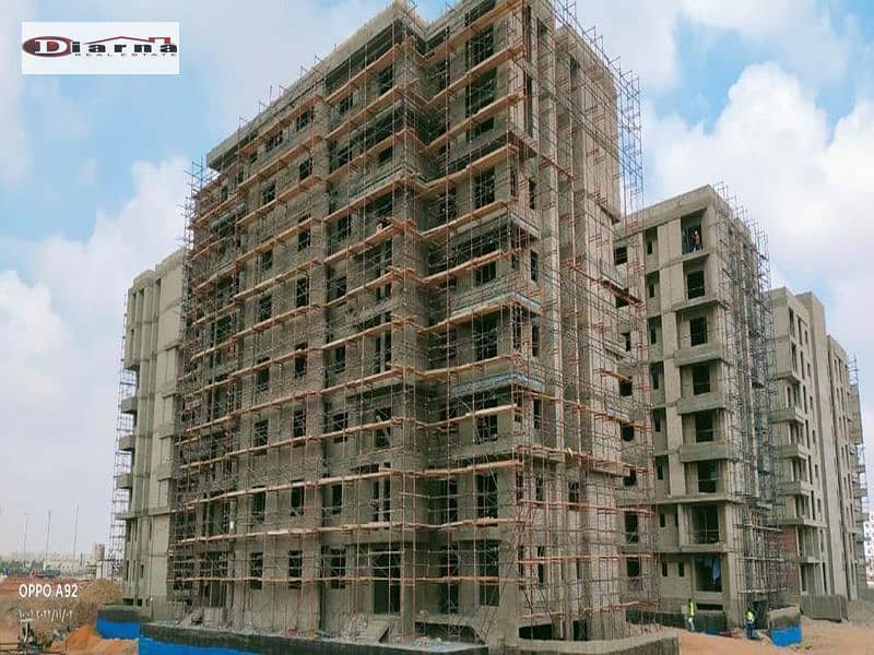 Resale Apartment one Year delivery, for sale in Bleu Vert Compound, installments over 7 years 8