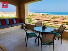 chalet 3-room for sale in Ain Sokhna, Telal El Sokhna village, with a 5% down payment, installments over 8 years, panoramic sea view, fully finished,