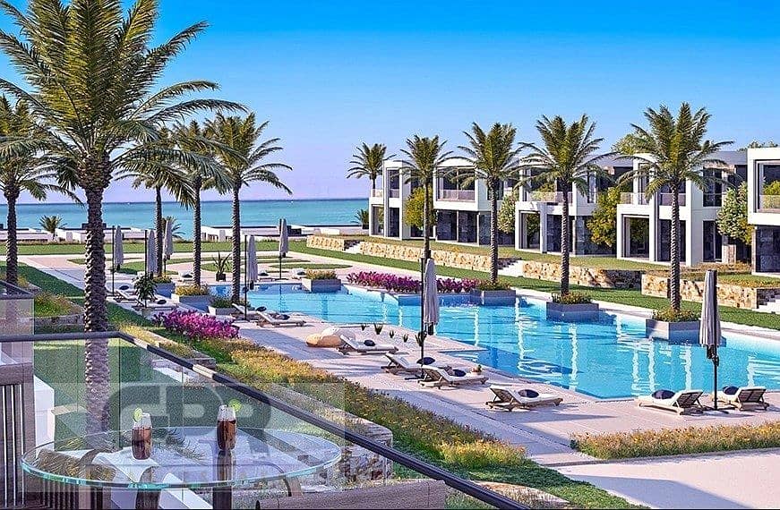 شالية استلام فورى متشطب للبيع في لافيستا باى ايست الساحل الشمالي راس الحكمة Special Chalet panoramic sea for sale in La Vista Bay East North Coast 5