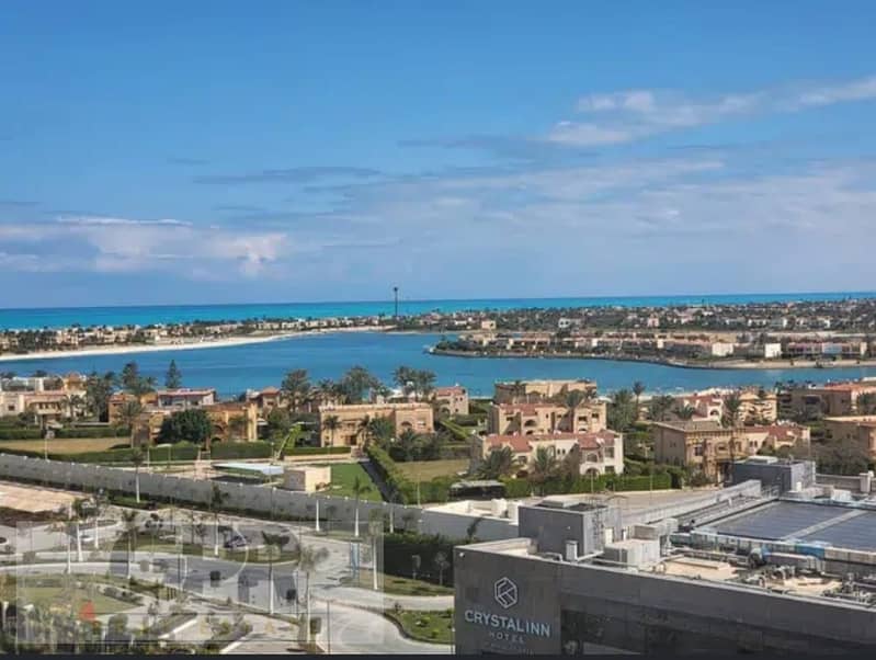 فيلا على البحر متشطبة للبيع فى مزارين العلمين الساحل الشمالي Villa on sea for sale in Mazarine , El Alamein , North Coast 1