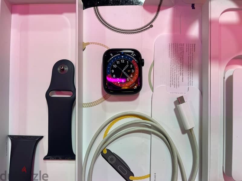 Apple watch series 7 - 45mm ابل واتش 5