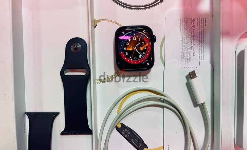 Apple watch series 7 - 45mm ابل واتش 6