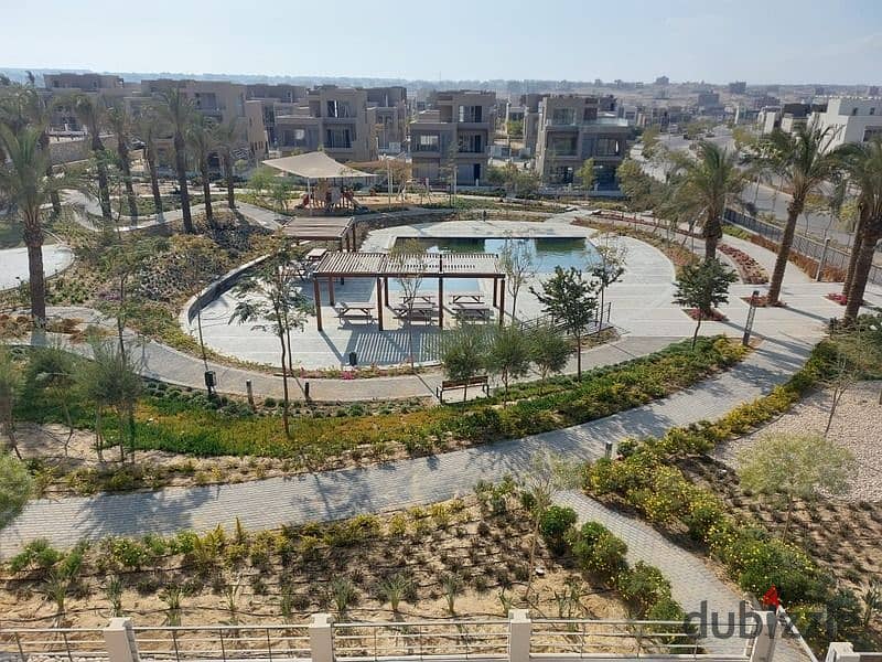 Apartment 183 m for sale in Palm Hills New Cairo Ready to Move View Landscape 0